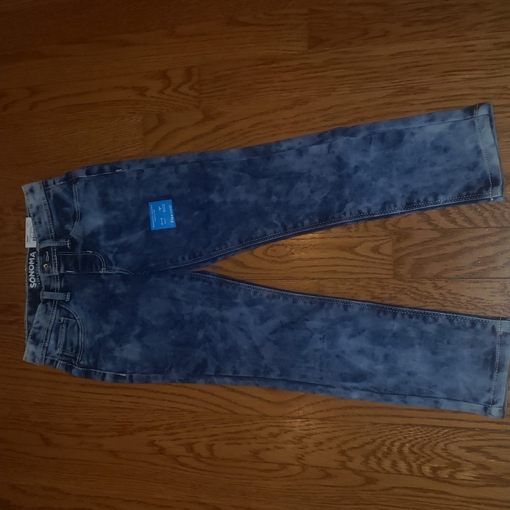 Girl's Acid-Wash Jeggings Size 6